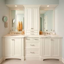 size of center wall cabinet on vanity