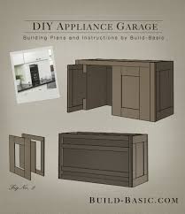 build a diy appliance garage  build basic