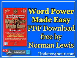 Word Power Made Easy Pdf Download Free By Norman Lewis Update24hour