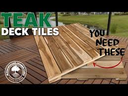 Teak Deck Tiles The Ultimate Diy