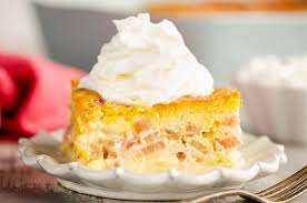 Recipe For Rhubarb Cake With Whipping Cream gambar png