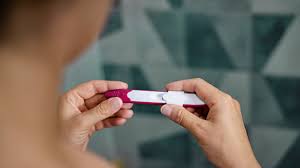 a pregnancy test while on your period