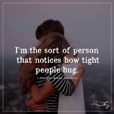 the people who hug tightly