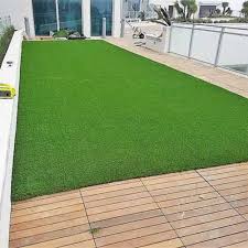install or put turf on balcony areas