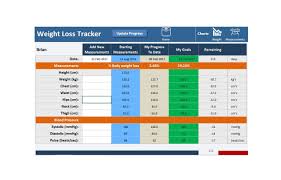 30 perfect weight loss spreadsheets