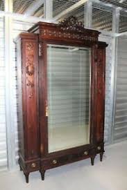 This style of furniture, architecture, art, and decoration was developed during the reign of king louis xvi. French Antique Walnut Louis Xvi Armoire 1880 Bedroom Furniture Ebay