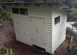 build a shed with a raised floor system