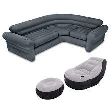 intex inflatable corner sectional sofa