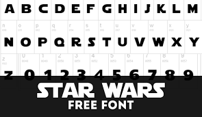 Download Now Free Star Wars Font November 2019