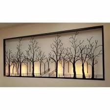 Iron Decorative Forest Tree Frame Wall