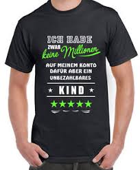 Fun Shirt Unbezahlbares Kind Mama Papa Tochter Sohn Mutter Vater