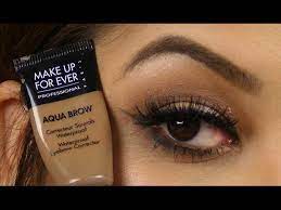 makeup forever aqua brow demo review
