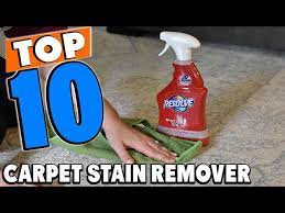 best carpet stain removers review