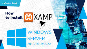 install xampp on windows server 2016