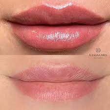 permanent makeup lips brow design