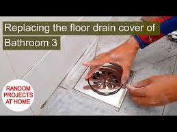 Replacing The Floor Drain Cover