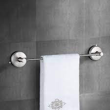 suction cup towel bar for glass shower