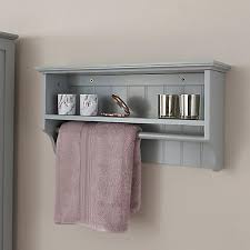 Delivering products from abroad is always free, however, your parcel may be. Cotswold Bathroom Towel Rail Wall Shelf Freemans
