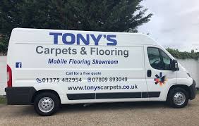 the mobile carpet flooring showroom