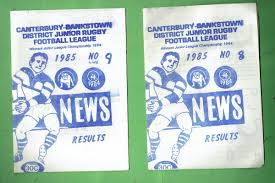 1985 junior canterbury bulldogs rugby