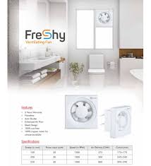 ventilation fan white