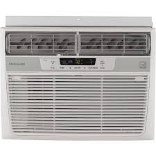 Window or wall air conditioners are placed in the window or through a sleeve through the wall of a house or building. Frigidaire Ffre1033s1 10 000 Btu 115v Window Compact Air Conditioner With Temperature Sensing Remote Control Walmart Com Walmart Com