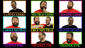 Alignment Lawful Good To Chaotic Evil In 5e Dungeons Dragons Web Dm