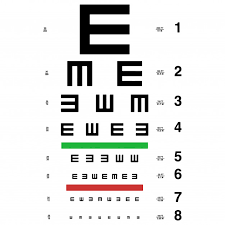 Vector Eye Test Chart Vector Premium Download