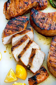 the best juicy grilled pork chops