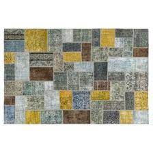 colorful handmade turkish patchwork rug