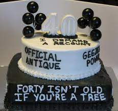 40th Birthday Cake Cake 40th Birthday Cakes Homemade Cakes gambar png