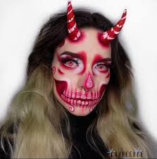 incredible creepy halloween makeup art