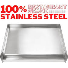 stainless steel griddle bbq flat top