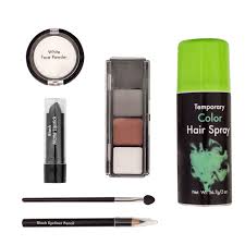green zombie makeup kit costume agent