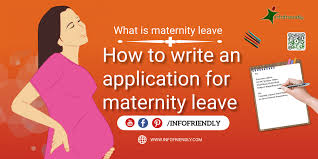 application for maternity leave