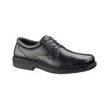 Mens Hush Puppies Strategy Size 11 W Black Leather