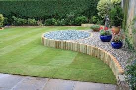 Fascinating Wooden Garden Edging Ideas