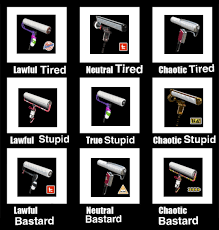 Weapon Alignment Chart Tumblr