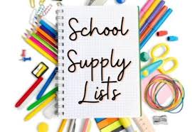School Supply Lists | Ronan SD30