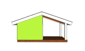 Large Dog House With Porch Plans