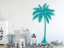 Large Palm Tree Wall Decal Tropical