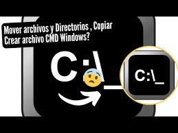 windows cmd mover archivos y