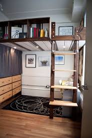 loft beds with desks underneath