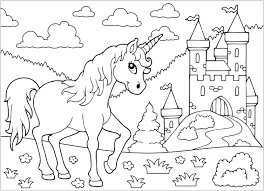 Unicorns Free To Color For Kids Unicorns Kids Coloring Pages