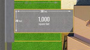 how many squares are in a 1000 sq ft