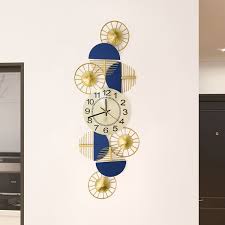 Large Metal Wall Clock Decor Homary Ca