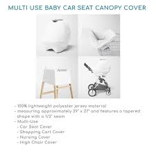 Custom Baby Car Seat Cover Raccoon Baby