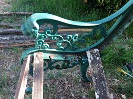 How To Re An Iron And Wood Bench