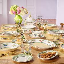 French Garden Fl Tableware By