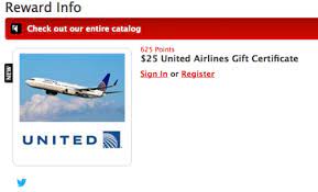 my e rewards 25 united airlines